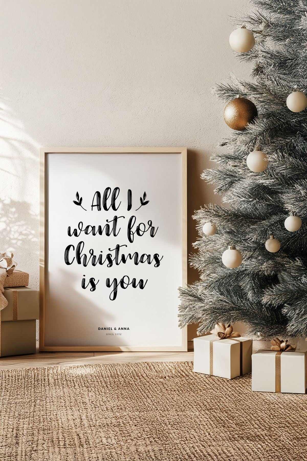 Quadro Decorativo Emoldurado Multicolor - Madeira Maciça 33x48cm - Arte Digital Premium para Decoração