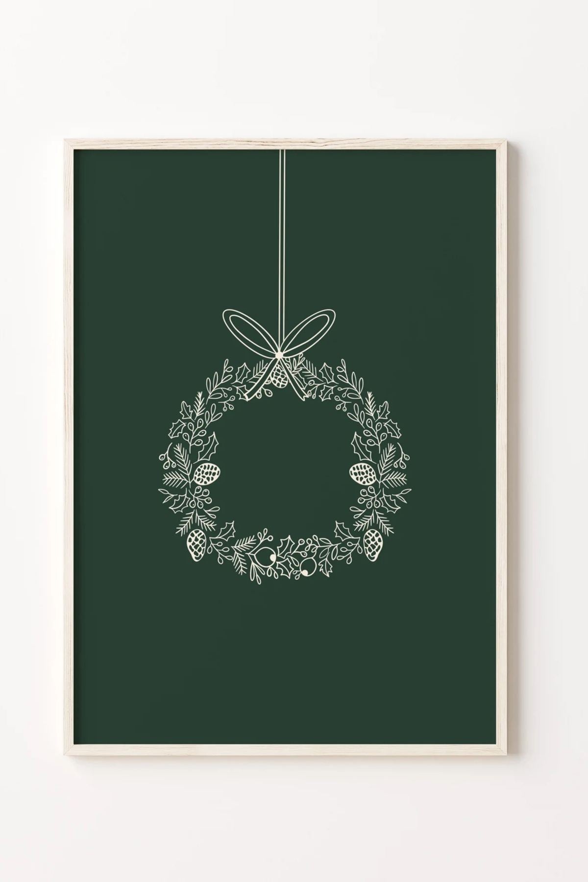 Conjunto de 3 Quadros Decorativos Multicolor em Madeira Maciça - Arte Digital Emoldurada 33x48cm