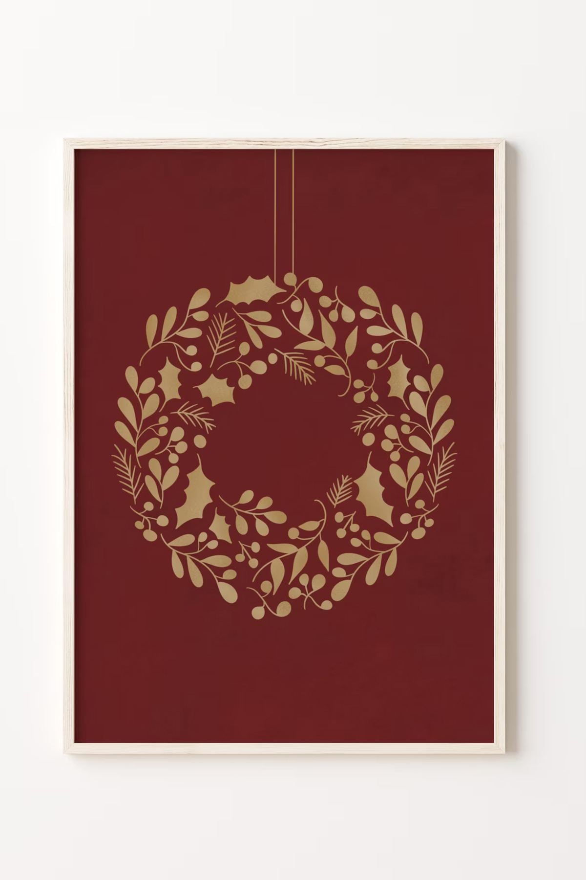 Conjunto de 3 Quadros Decorativos Multicolor em Madeira Maciça - Arte Digital Emoldurada 33x48cm