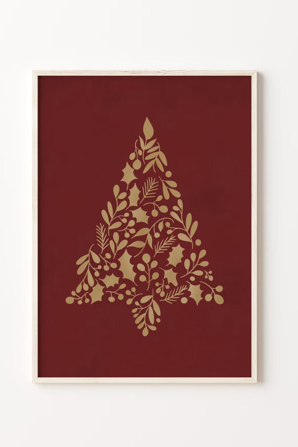 Conjunto de 3 Quadros Decorativos Multicolor em Madeira Maciça - Arte Digital Emoldurada 33x48cm