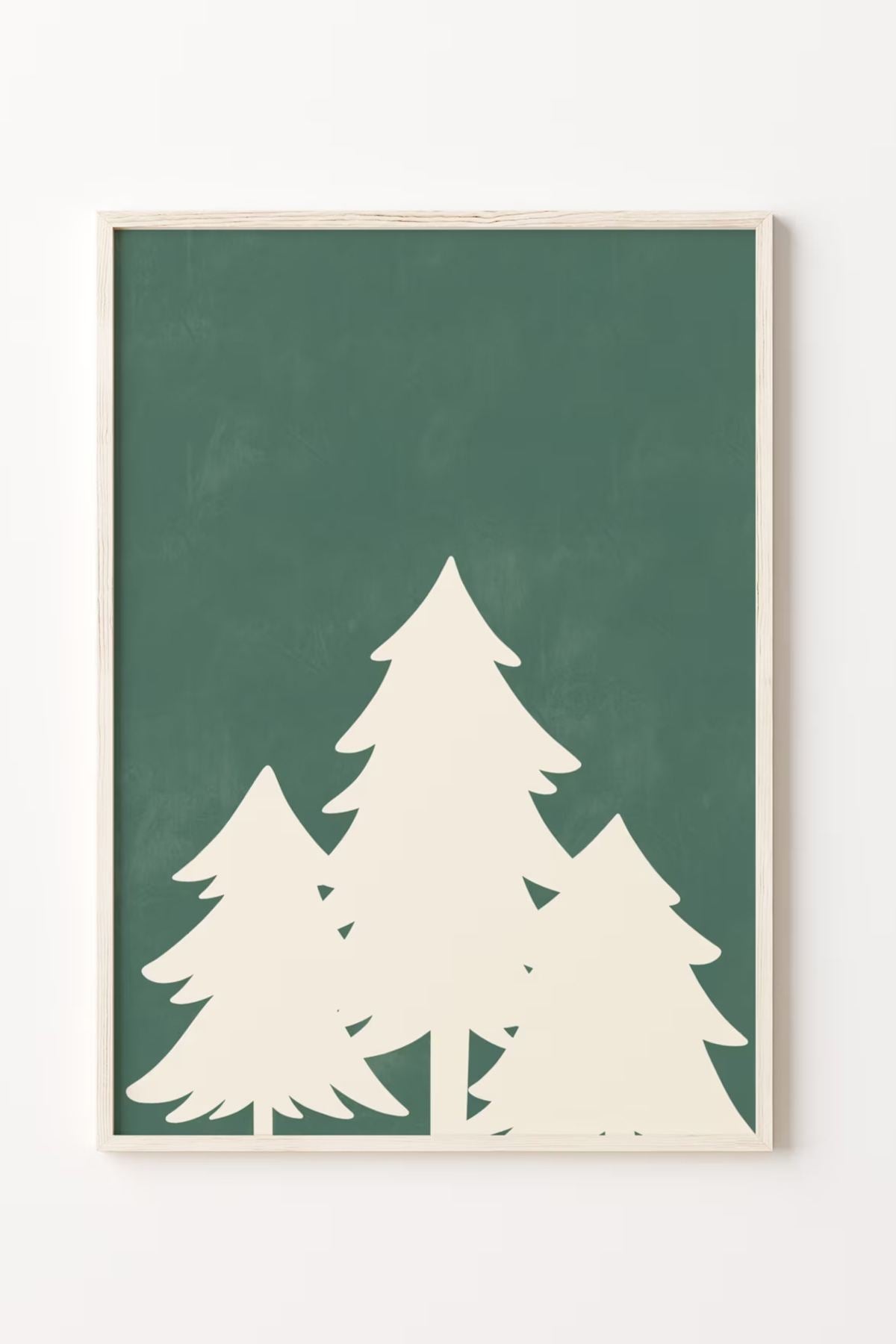 Conjunto de 3 Quadros Decorativos Multicolor em Madeira Maciça - Arte Digital Emoldurada 33x48cm