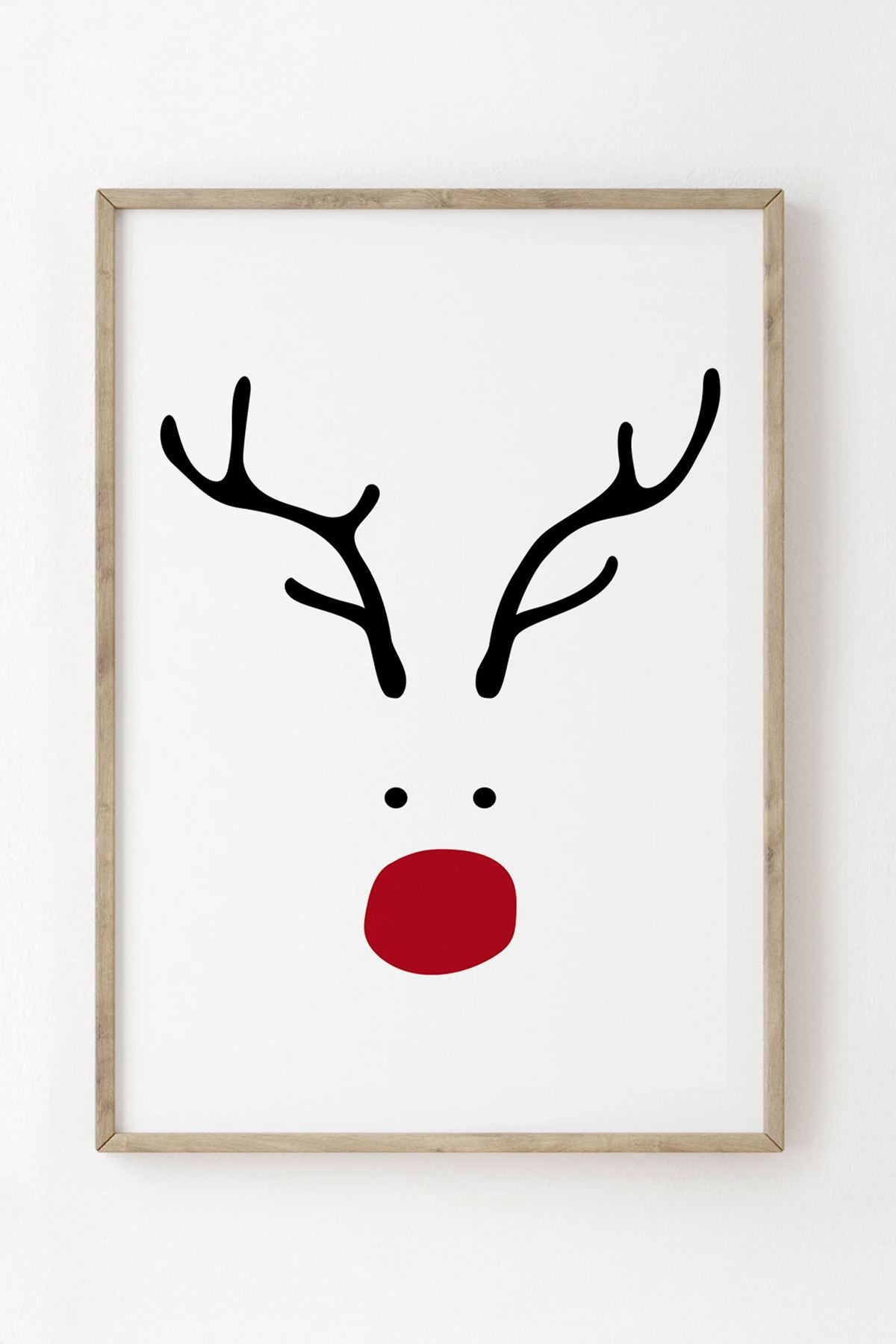 Conjunto de 3 Quadros Decorativos Multicolor em Madeira Maciça - Arte Digital Emoldurada 33x48cm