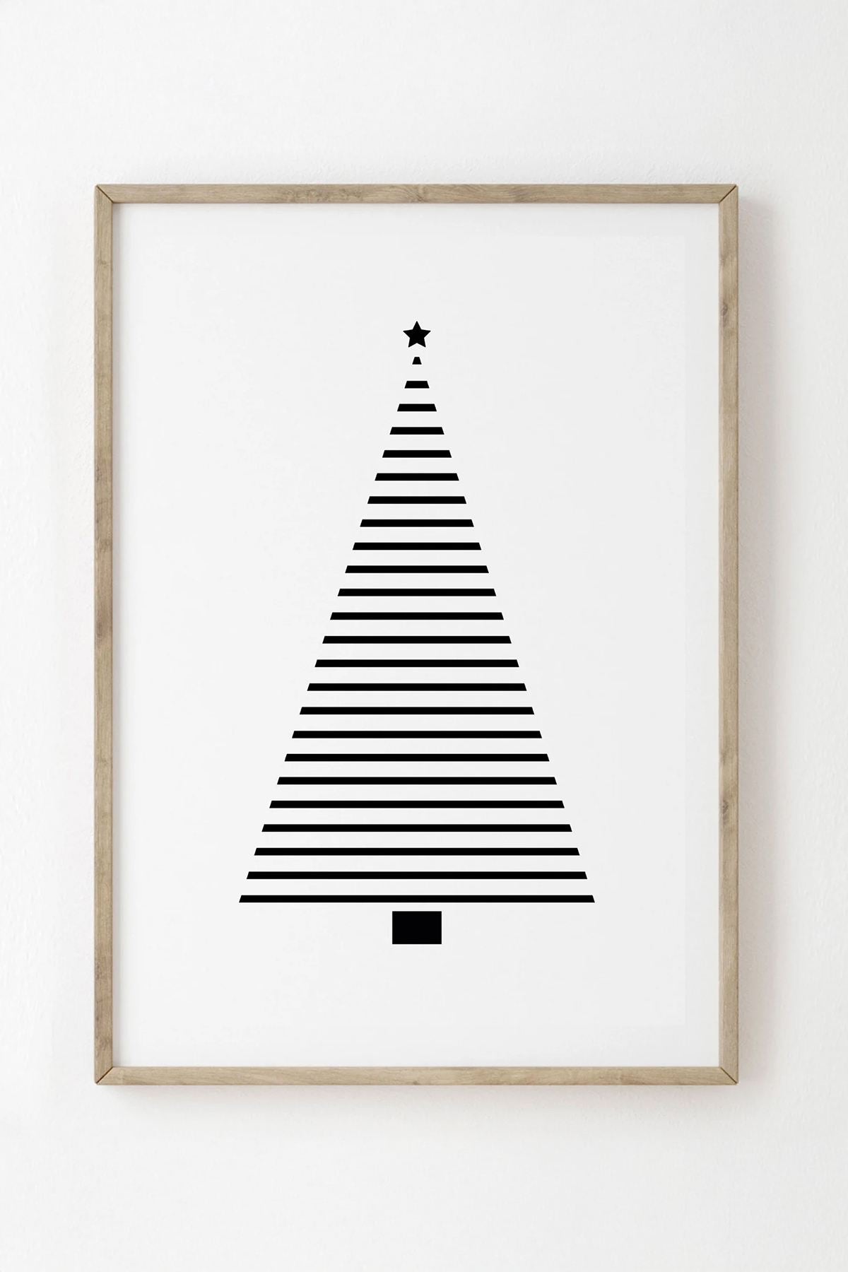 Conjunto de 3 Quadros Decorativos Multicolor em Madeira Maciça - Arte Digital Emoldurada 33x48cm