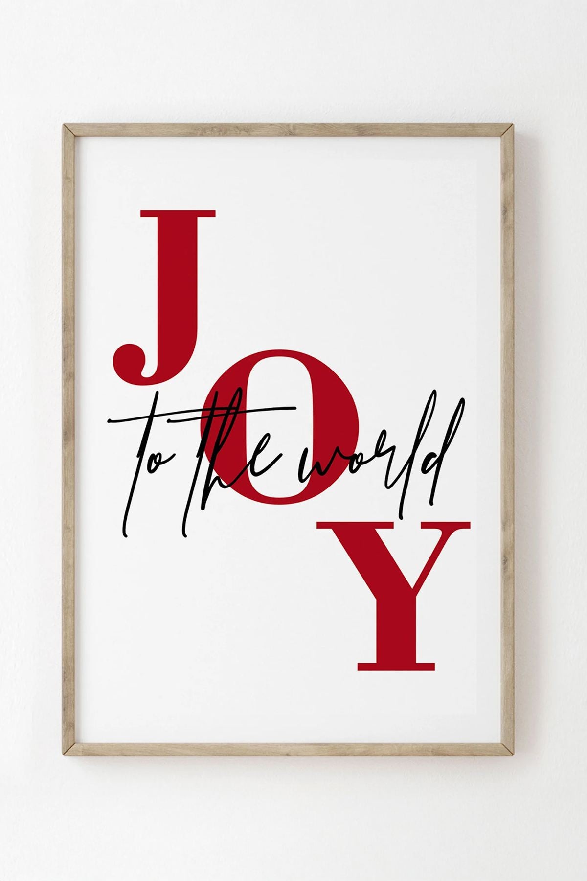 Conjunto de 3 Quadros Decorativos Multicolor em Madeira Maciça - Arte Digital Emoldurada 33x48cm