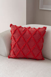 Capa de Almofada – 43 x 43 cm – Vermelho – Poliéster