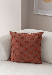 Capa de Almofada – 43 x 43 cm – Vermelho – Poliéster