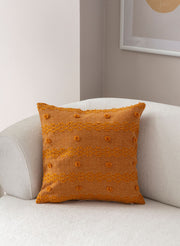 Capa de almofada – 43 x 43 cm – Laranja – 100% Poliéster