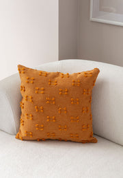 Capa de almofada – 43 x 43 cm – Laranja – poliéster