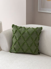 Capa de almofada – 43 x 43 cm – Verde – Poliéster