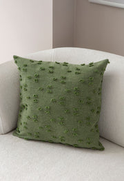 Capa de almofada – 43 x 43 cm – Verde – Poliéster