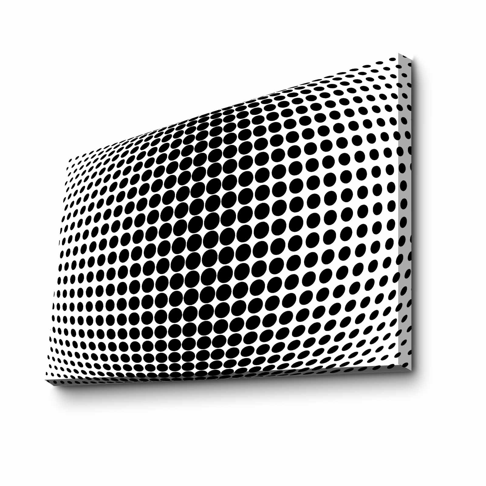 Quadro Decorativo em Tela 45x70cm - Pintura Multicolor com Moldura de Pinho Natural