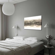 Quadro Decorativo em Tela 70x100cm - Moldura Pinho Maciço - Arte Multicolor para Decoração de Interiores