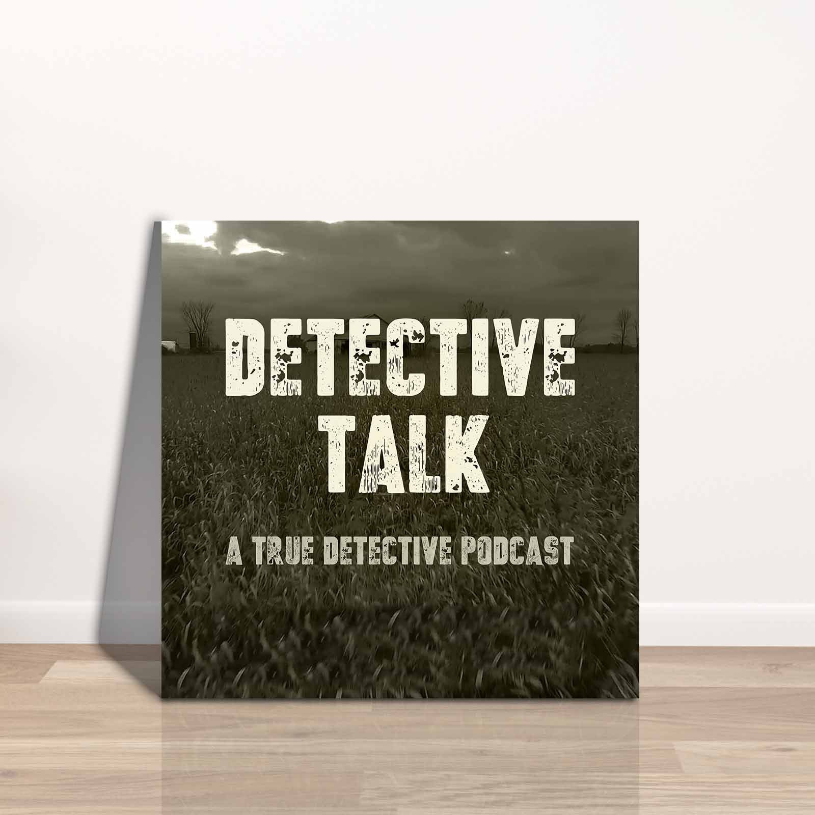 Quadro Decorativo em Tela 45x45cm - Pintura Multicolor com Moldura de Pinho Natural