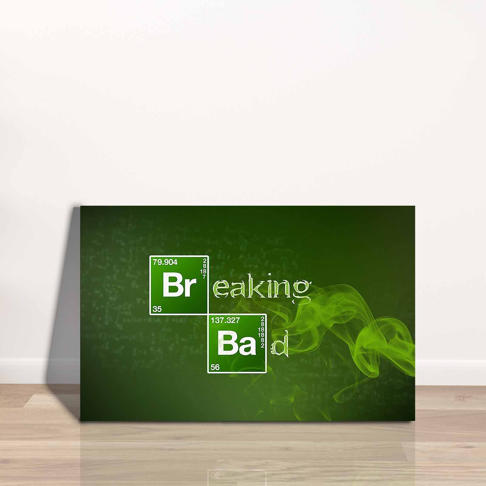 Quadro Decorativo em Tela 45x70cm - Pintura Multicolor com Moldura de Pinho Natural