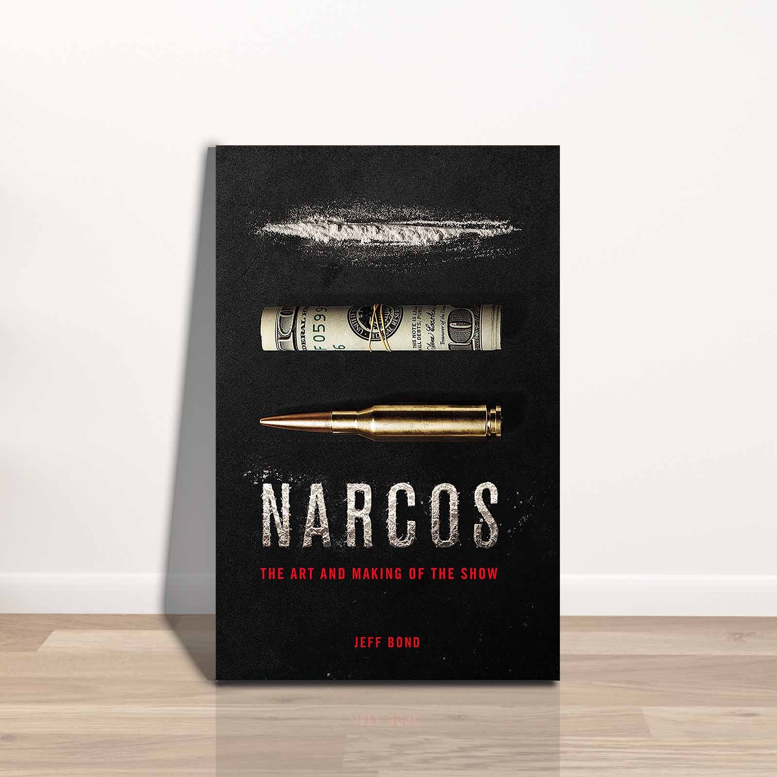 Quadro Decorativo em Tela 45x70cm - Pintura Multicolor com Moldura de Pinho Natural