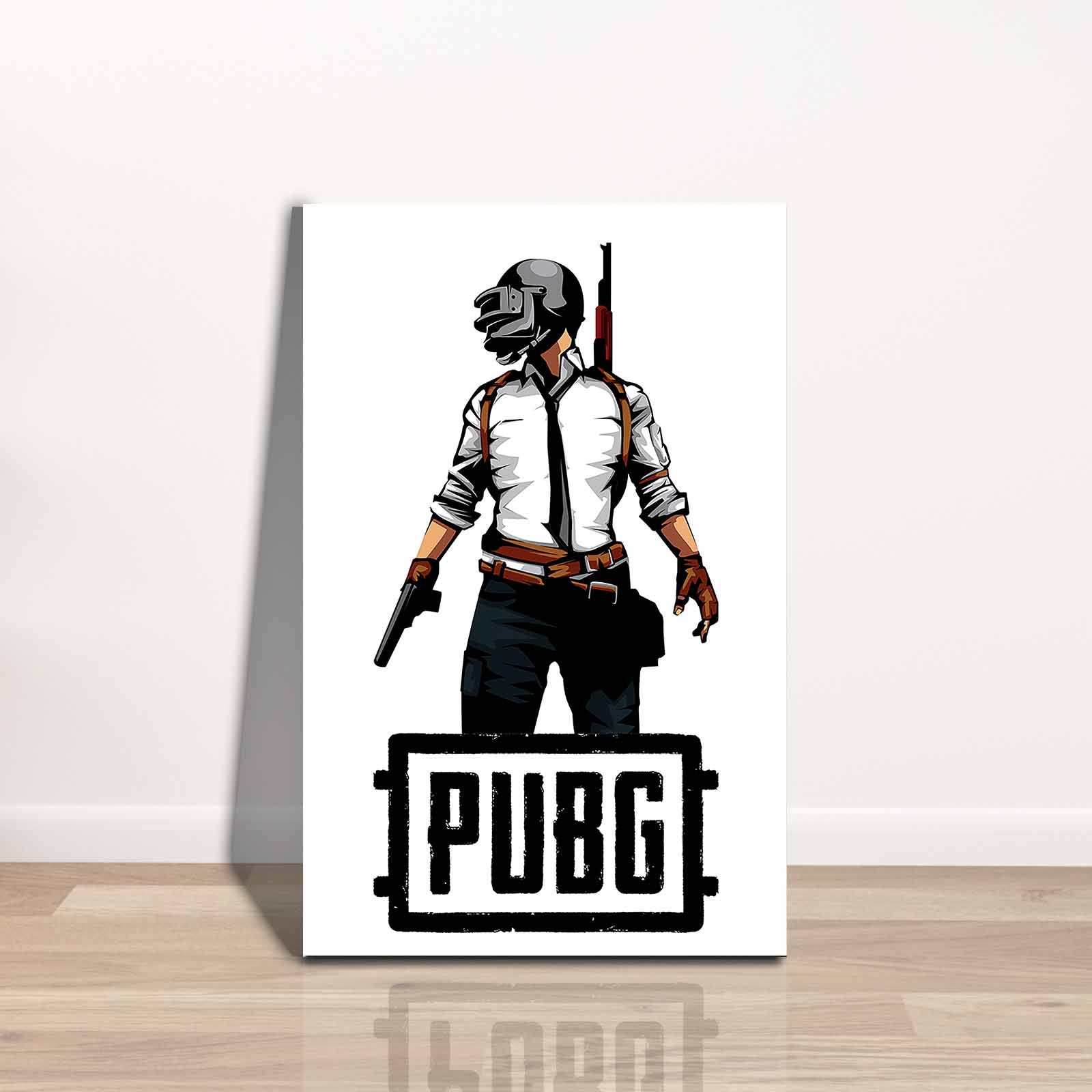 Quadro Decorativo em Tela 45x70cm - Pintura Multicolor com Moldura de Pinho Natural