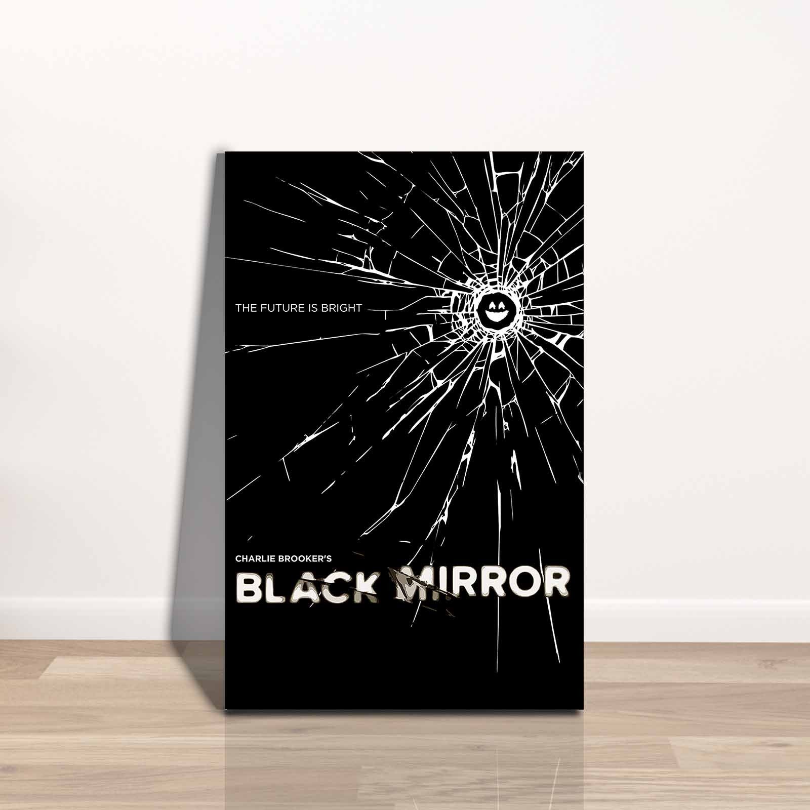 Quadro Decorativo em Tela 45x70cm - Pintura Multicolor com Moldura de Pinho Natural