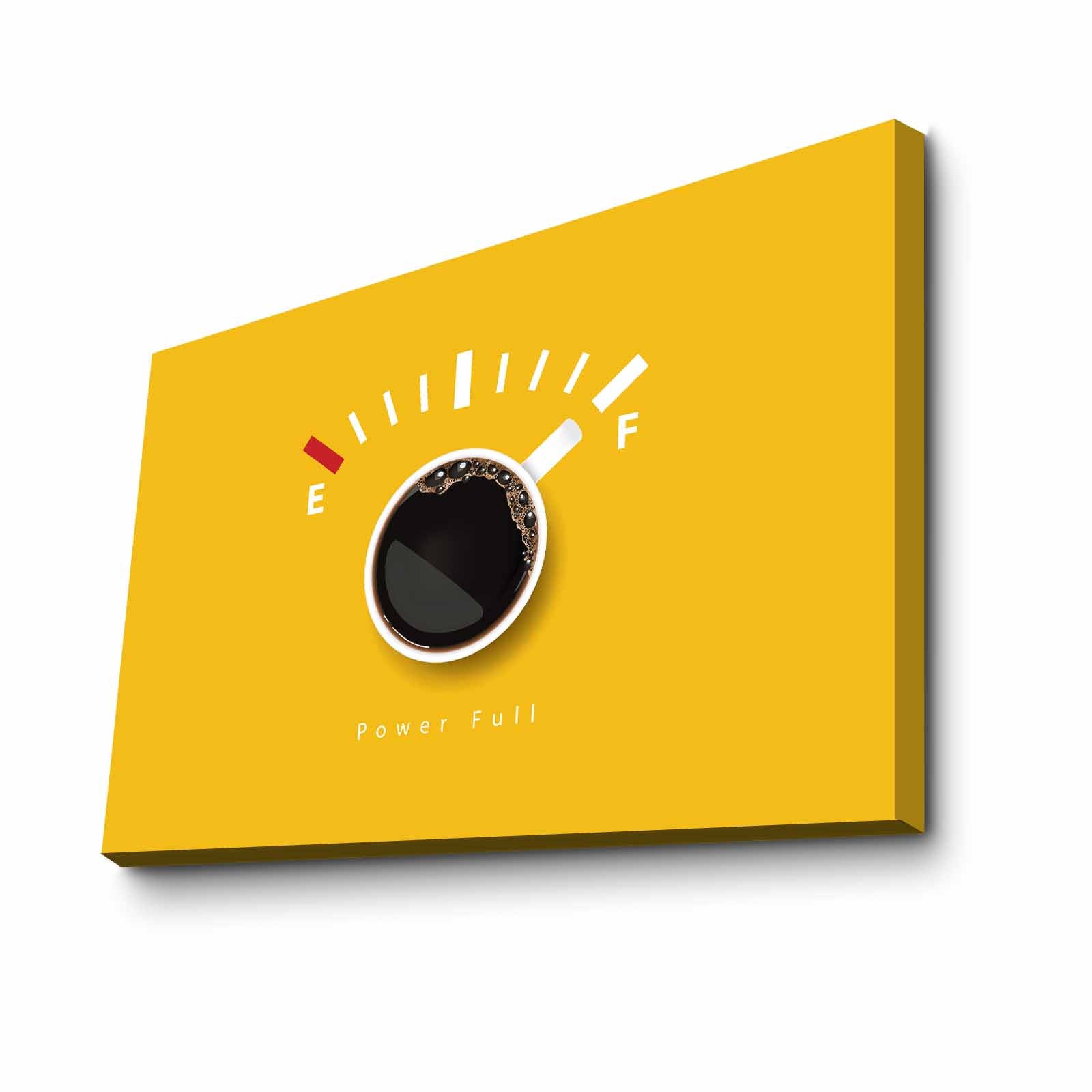 Quadro Decorativo em Tela 45x70cm - Pintura Multicolor com Moldura de Pinho Natural