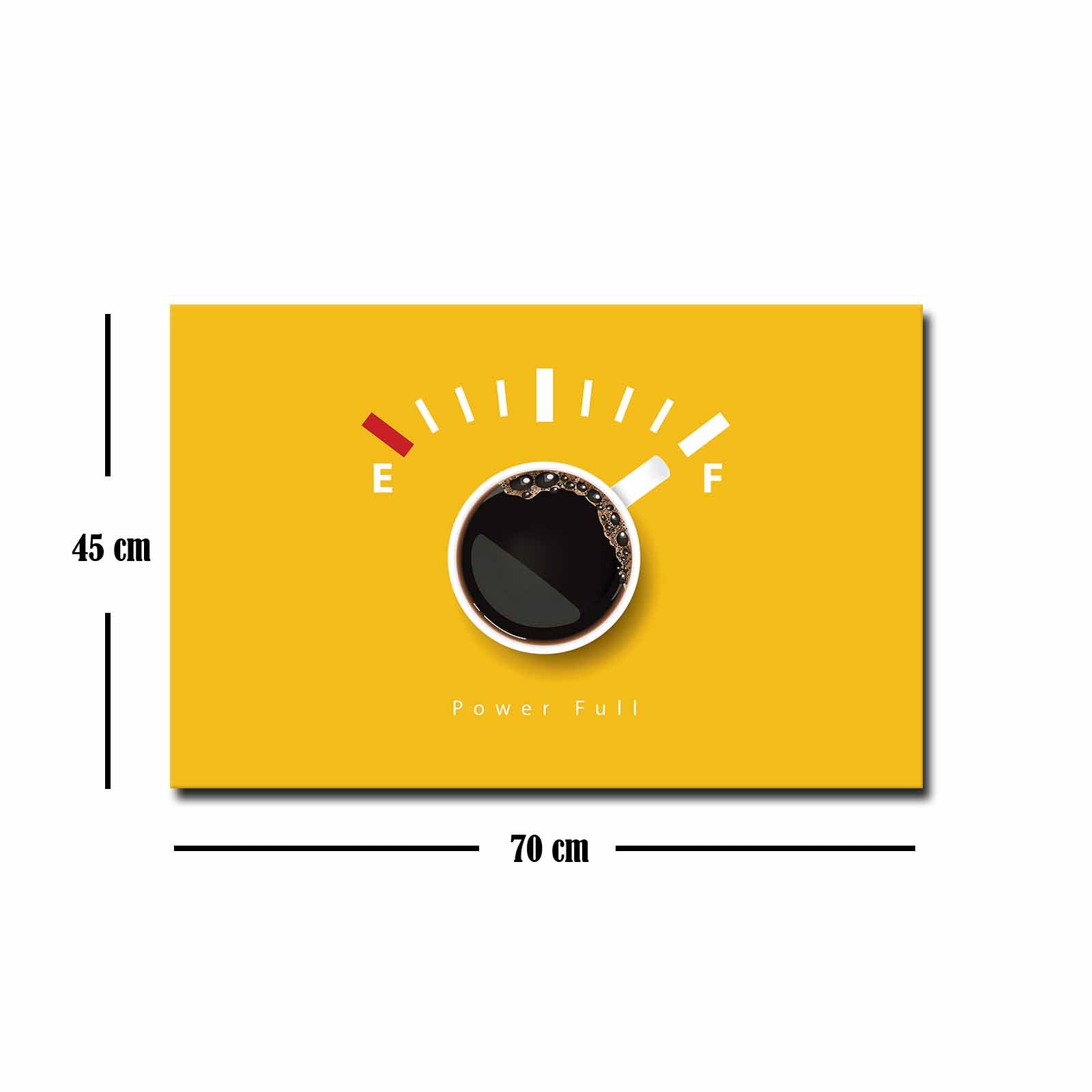 Quadro Decorativo em Tela 45x70cm - Pintura Multicolor com Moldura de Pinho Natural