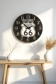 Relógio Decorativo MDF Multicolor 50x50cm - Design Moderno para Decoração de Interiores
