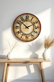 Relógio Decorativo MDF Multicolor 50x50cm - Design Moderno para Decoração de Interiores
