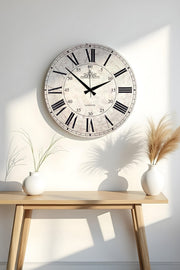 Relógio Decorativo MDF Multicolor 50x50cm - Design Moderno para Decoração de Interiores