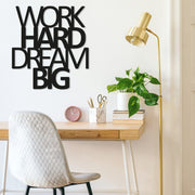 Acessório de parede decorativo de metal preto elegante, 65 x 70 cm | 100% metal, 1,5 mm de espessura | Fácil montagem na parede, perfeito para decoração moderna