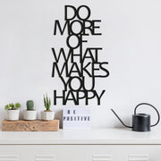 Acessório de parede decorativo de metal preto elegante, 41 x 70 cm | 100% metal, 1,5 mm de espessura | Fácil montagem na parede para decoração moderna de casa