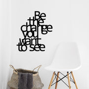 Acessório de parede decorativo de metal preto elegante, 70 x 62 cm | 100% metal, 1,5 mm de espessura | Fácil montagem na parede, perfeito para decoração moderna de casa
