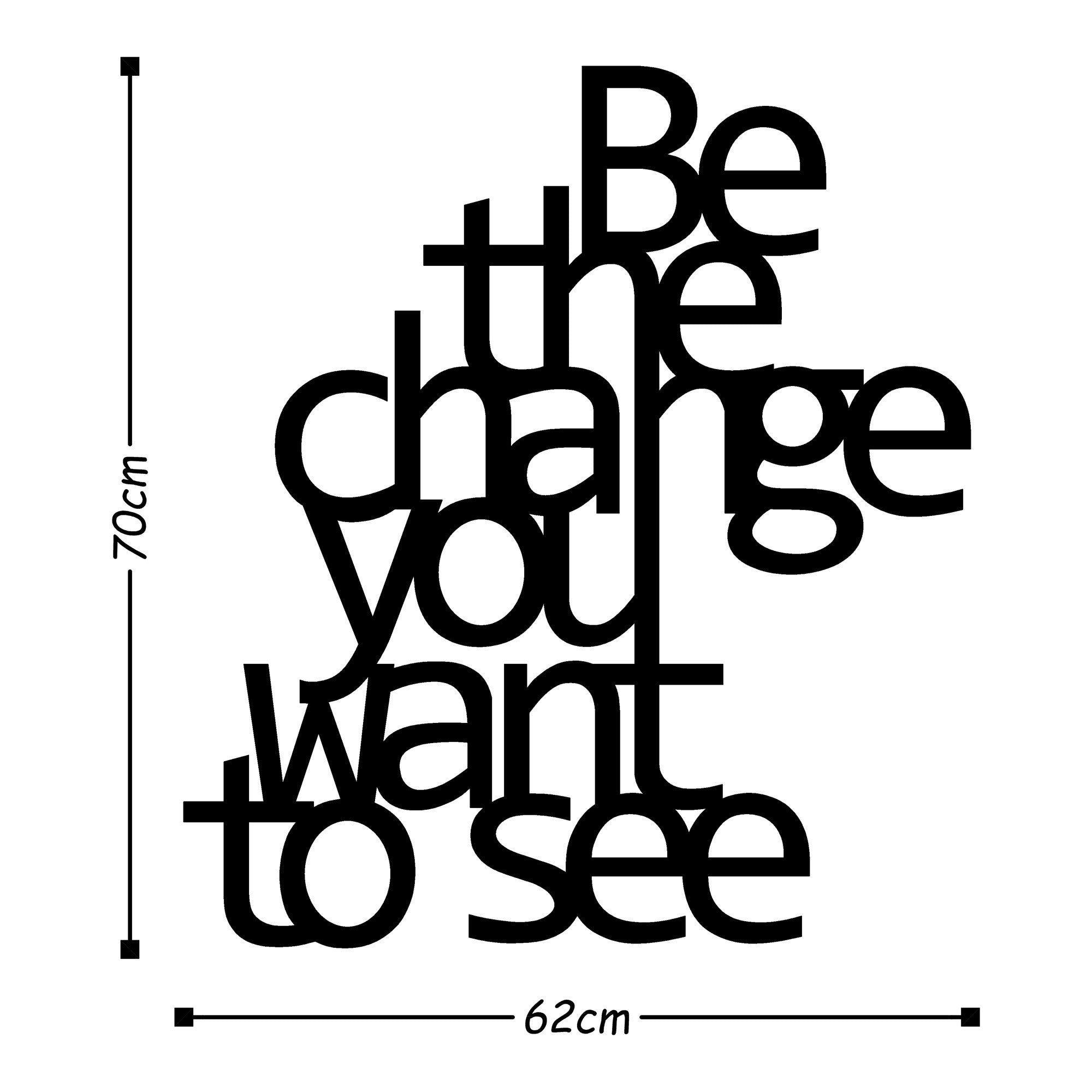 Acessório de parede decorativo de metal preto elegante, 70 x 62 cm | 100% metal, 1,5 mm de espessura | Fácil montagem na parede, perfeito para decoração moderna de casa