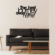 Acessório de parede decorativo de metal preto elegante, 70 x 40 cm | 100% metal, 1,5 mm de espessura | Fácil montagem na parede, perfeito para decoração moderna de casa