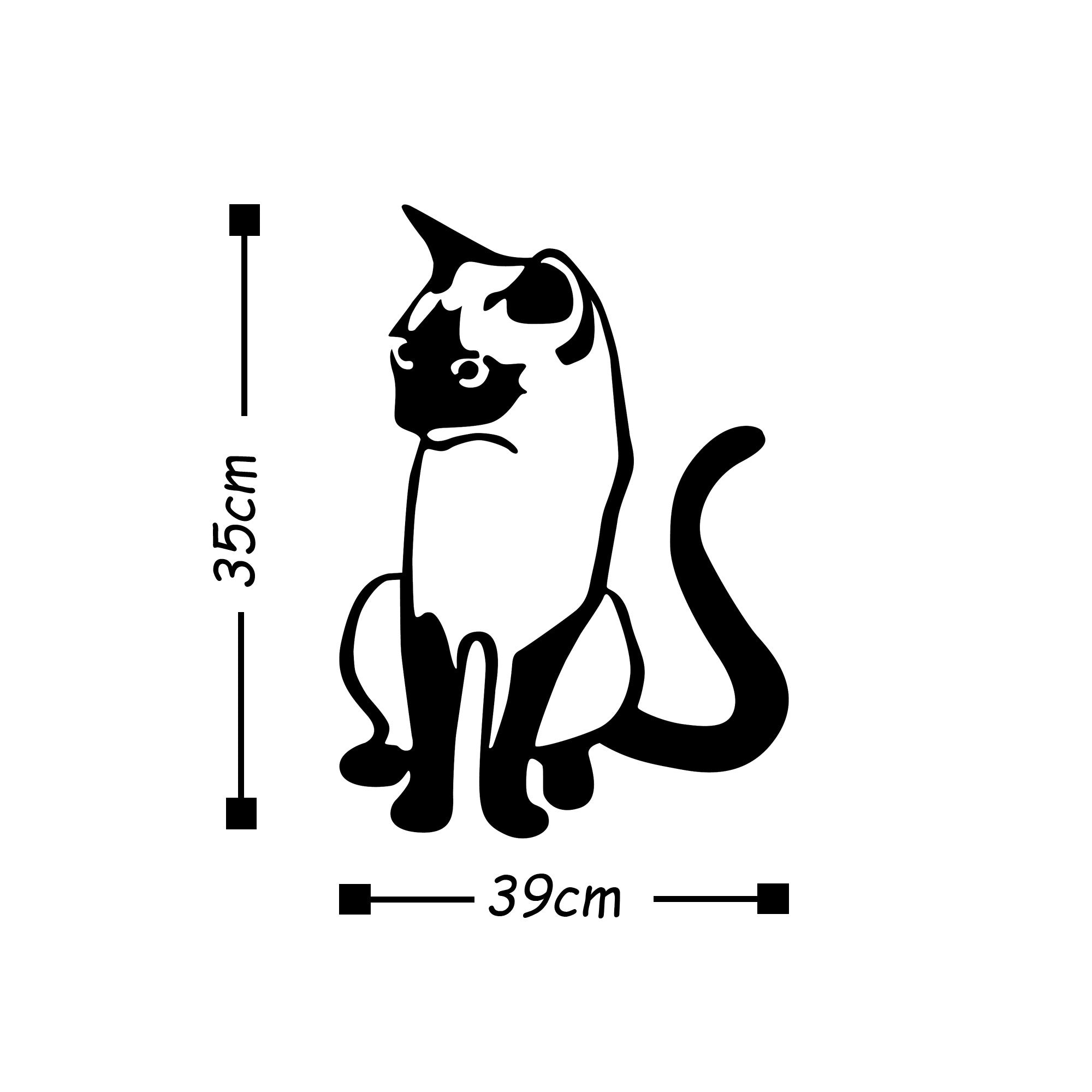 Acessório de parede decorativo de metal preto elegante, 39 x 55 cm | 100% metal, 1,5 mm de espessura | Fácil montagem na parede, perfeito para decoração moderna de casa