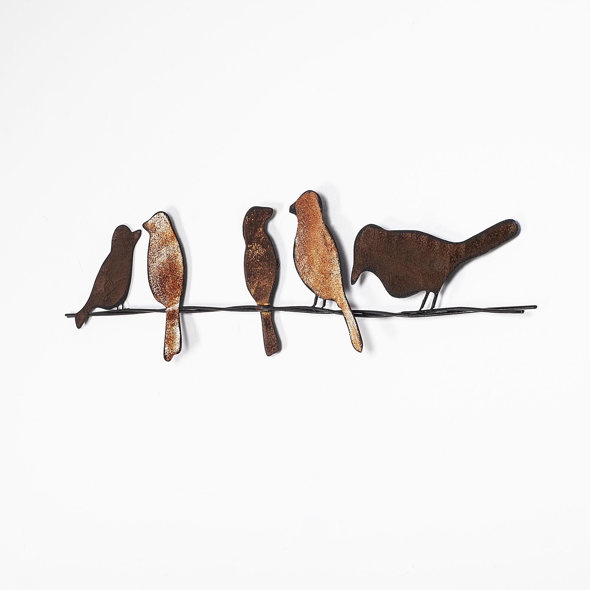 Acessório de parede decorativo de metal pintado à mão, 81 x 18 cm, 100% metal (1,5 mm) | Design exclusivo, fácil montagem na parede, perfeito para decoração de casa
