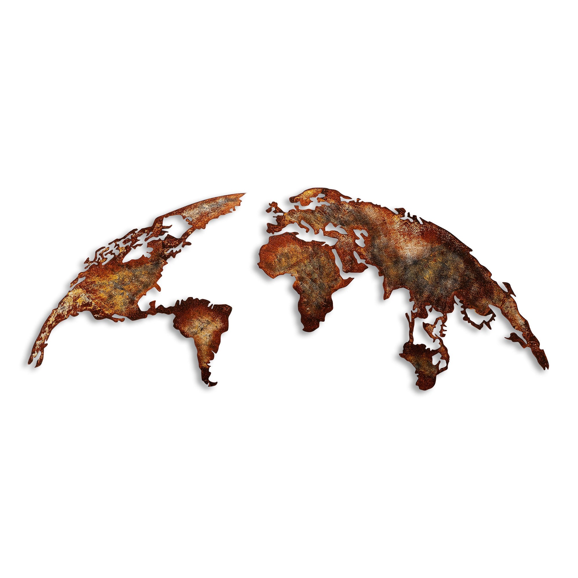 Acessório decorativo de parede – 150 cm x 59 cm – metal – 100% metal