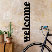 Acessório de parede decorativo de metal preto elegante, 18 x 98 cm | 100% metal, 1,5 mm de espessura | Fácil montagem na parede, perfeito para decoração moderna de casa