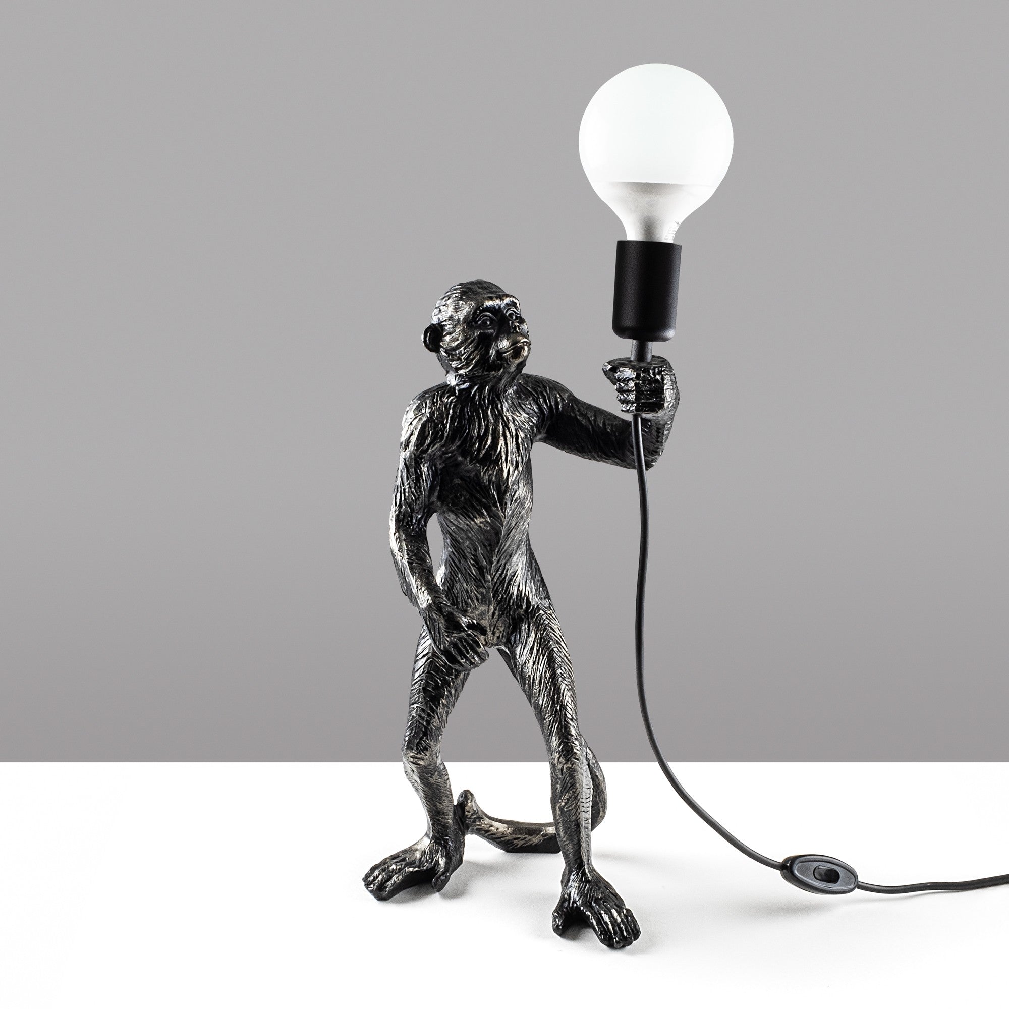 Candeeiro de mesa-Singe-Preto