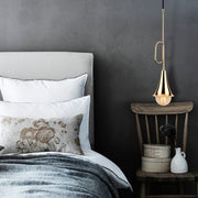 Candeeiro de Teto Elegante Dourado e Preto, 13 cm de Diâmetro, 154 cm de Altura | Ajustável, Corpo em Metal, Soquete E27, Design Moderno e Glamouroso para Interiores Elegantes