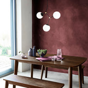 Candeeiro de Teto Industrial Moderno – 55 x 15 cm – Preto e Branco – Metal