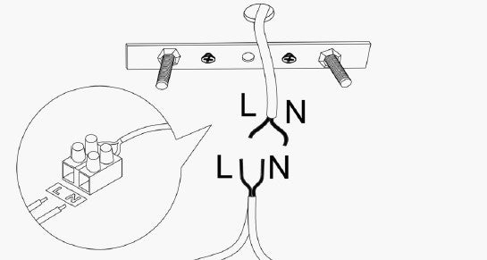 Candeeiro de Teto – 100 cm de diâmetro – Preto – Metal