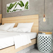 Candeeiro de Teto – Altura Ajustável 102 cm – Cobre – Metal