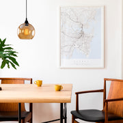 Candeeiro de Teto – 20x20 cm – Dourado e Preto – Metal e Vidro