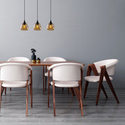 Candeeiro de Teto – 65 x 15 cm – Dourado e Preto – Metal