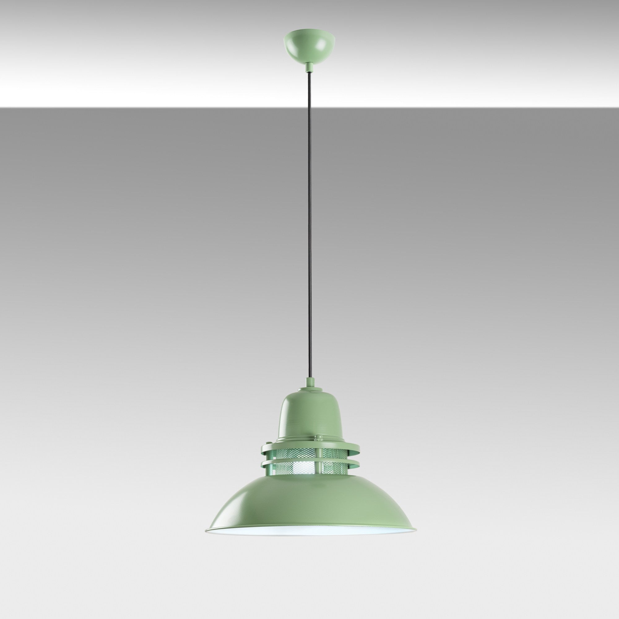 Candeeiro de Teto – 34 a 123 cm – Menta – Metal