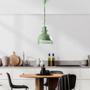 Candeeiro de Teto de Metal – Ø30 x 40 cm – Menta