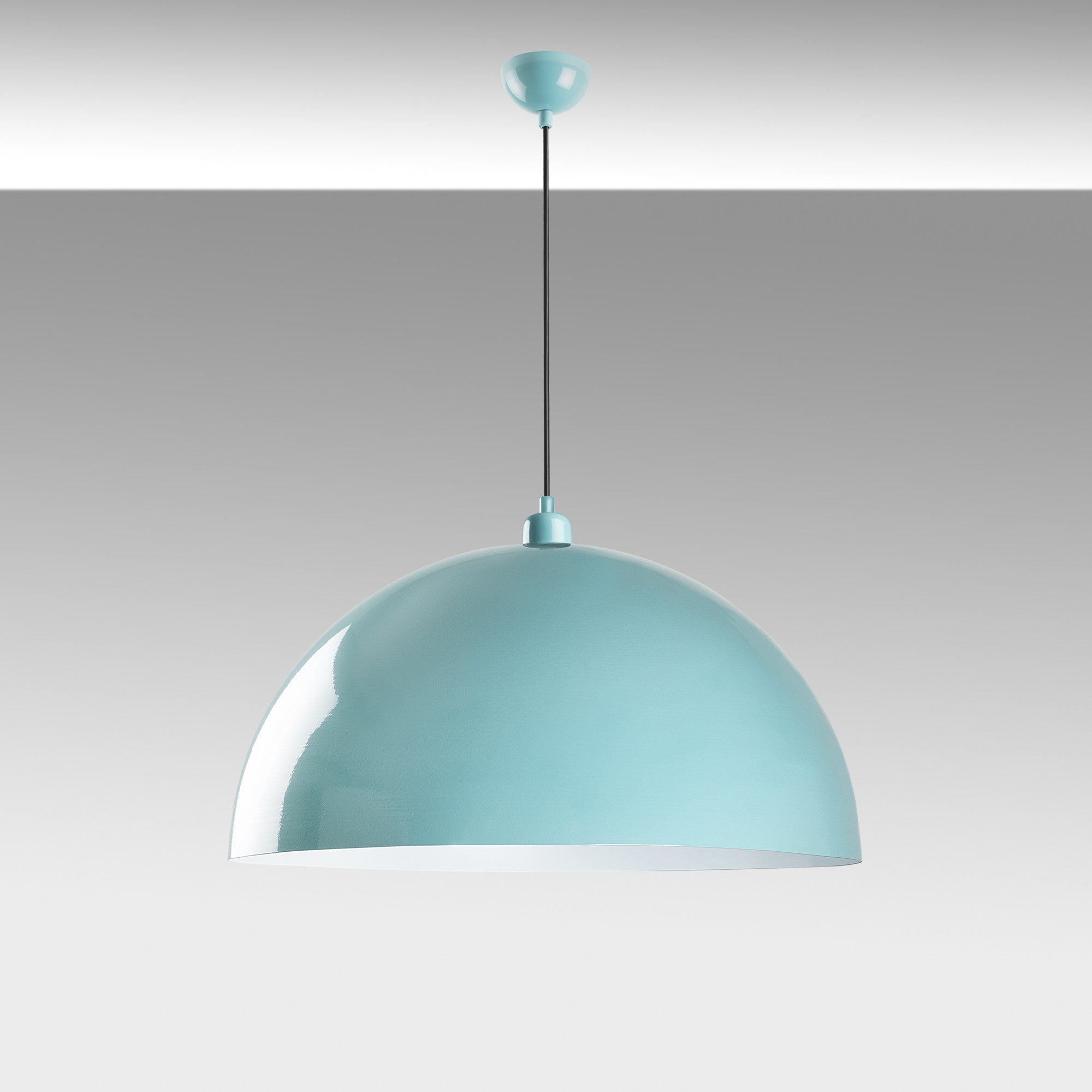 Candeeiro de Teto de metal – Ø60 cm – Turquesa