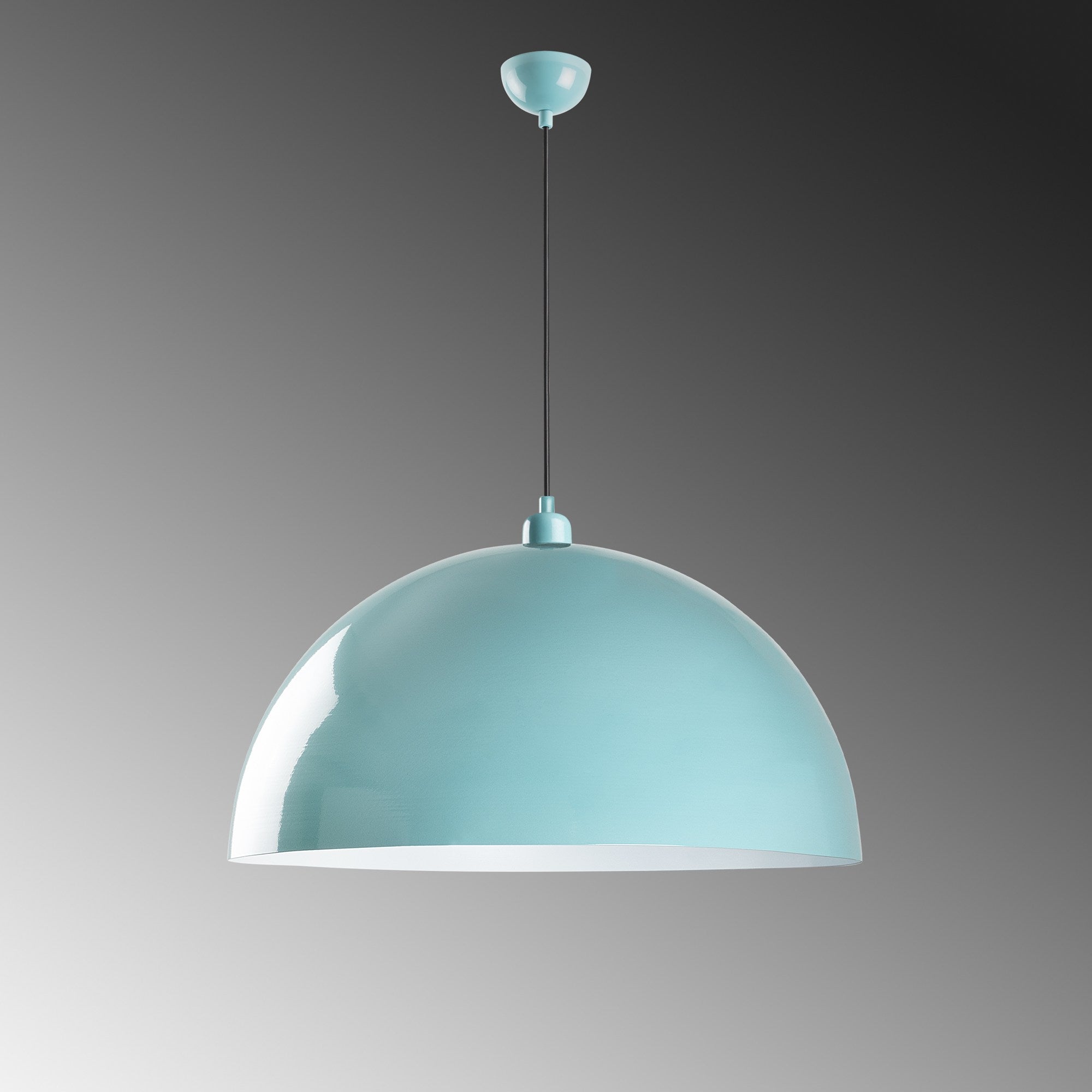 Candeeiro de Teto de metal – Ø60 cm – Turquesa