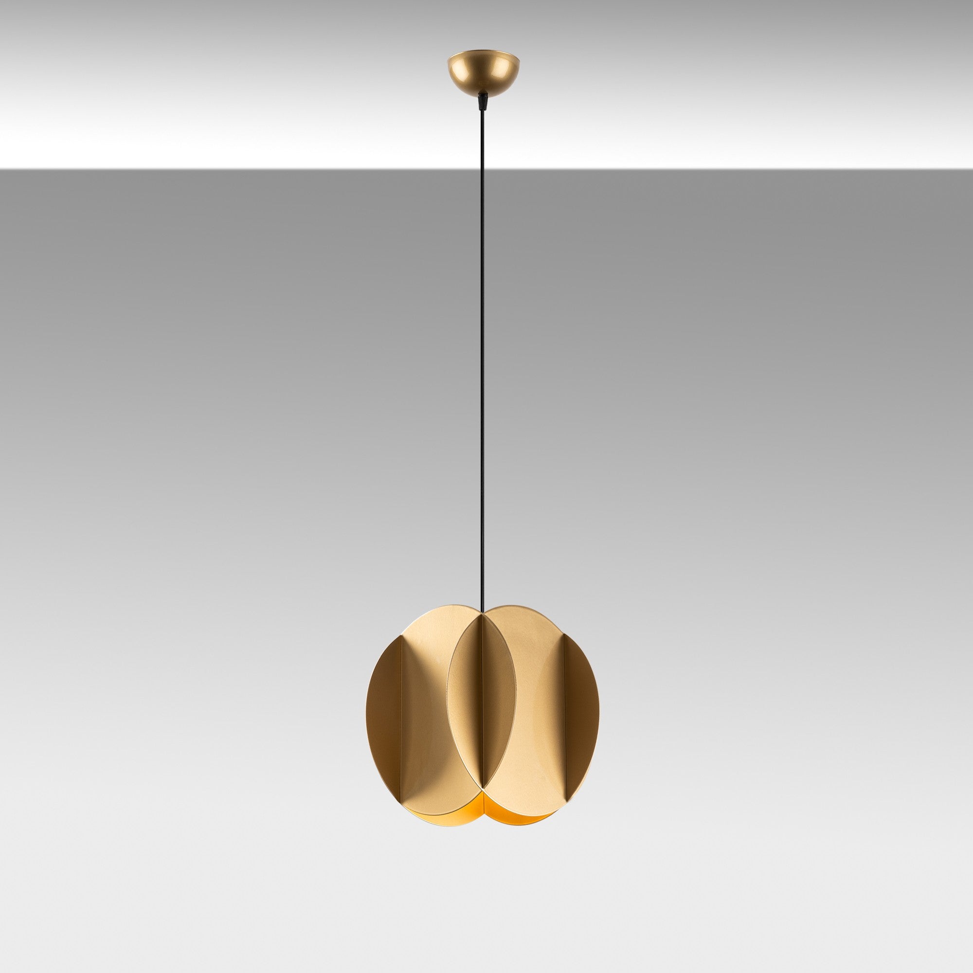 Candeeiro de Teto – Altura ajustável 40-115 cm – Dourado – Metálico