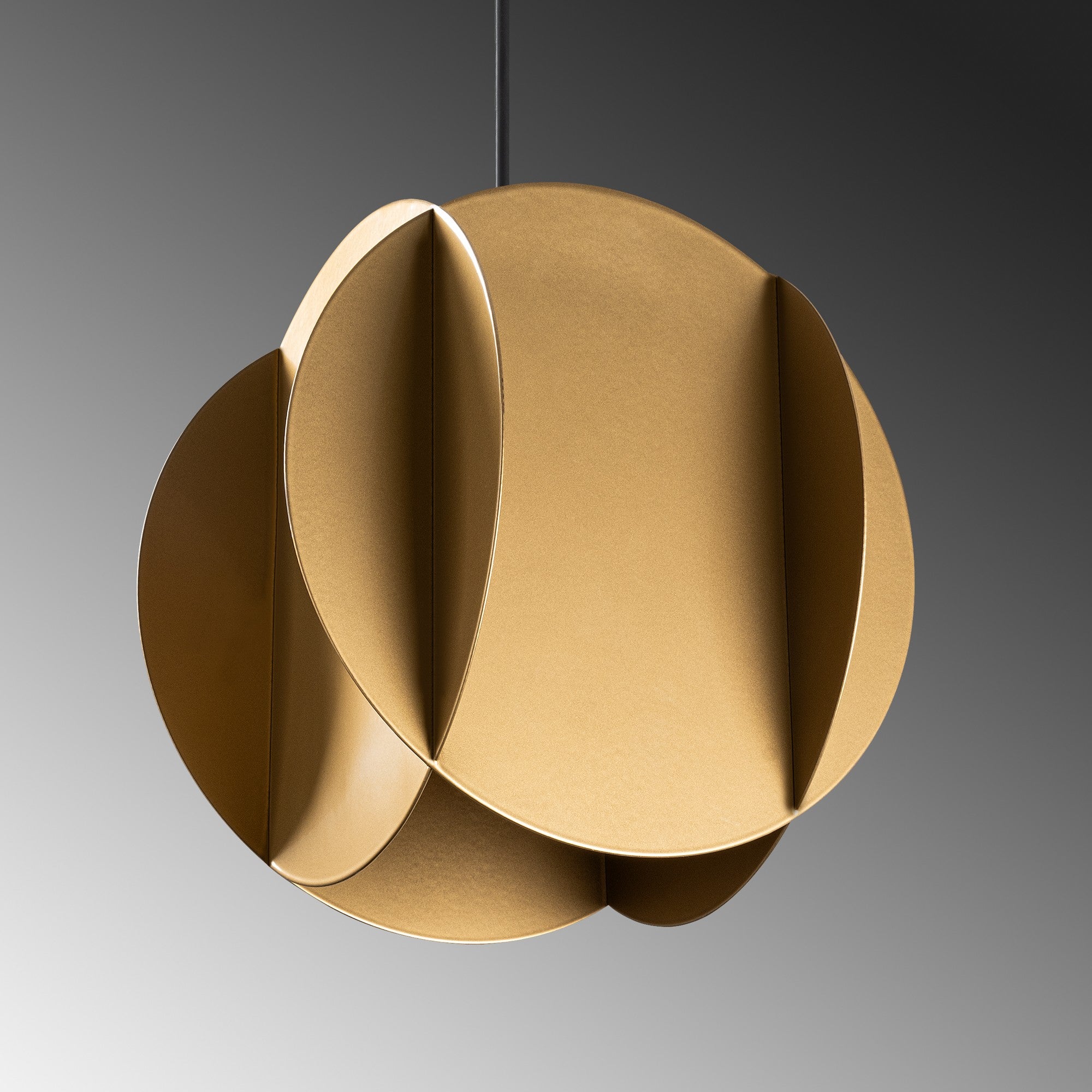 Candeeiro de Teto – Altura ajustável 40-115 cm – Dourado – Metálico