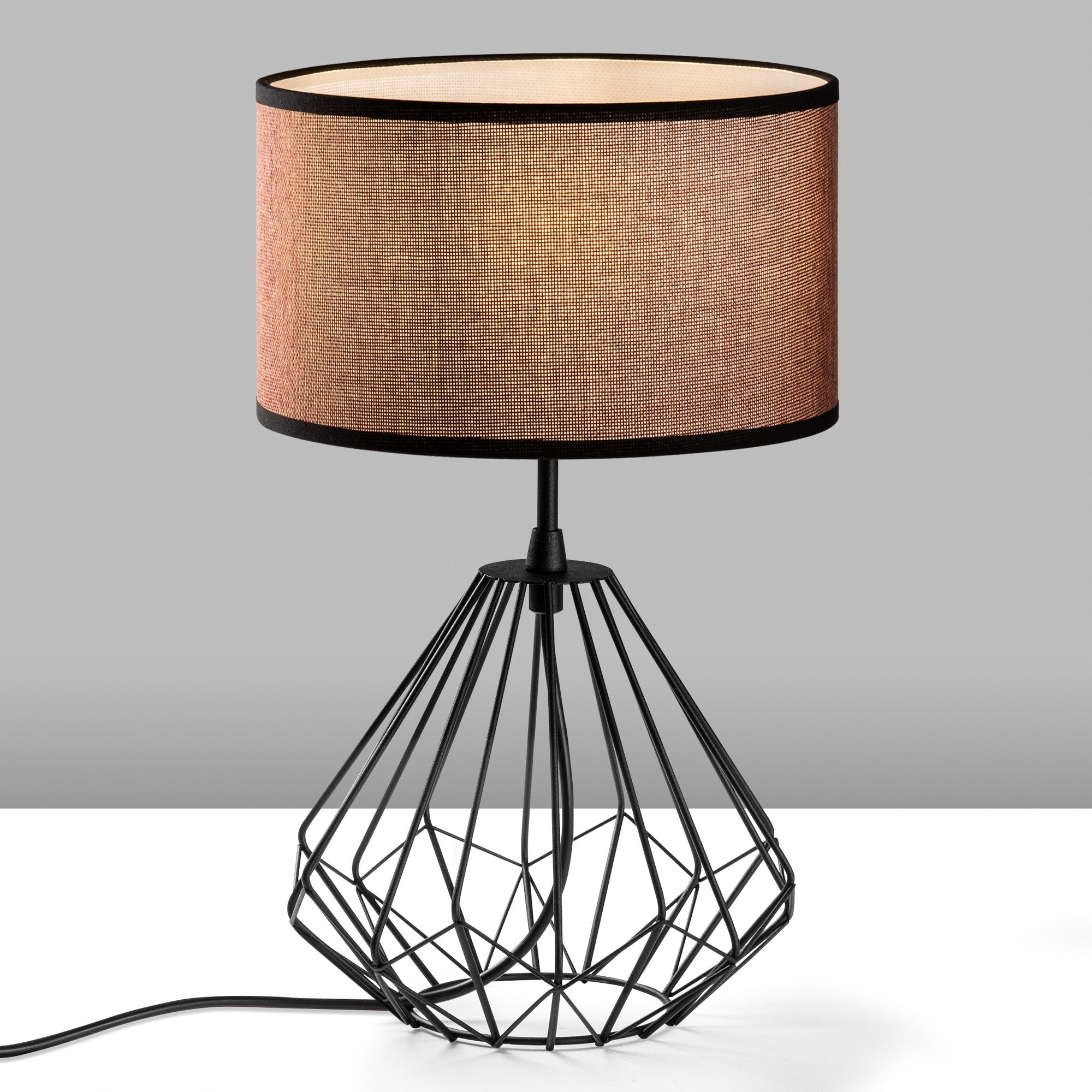 Candeeiro de mesa-Diamond-Preto
