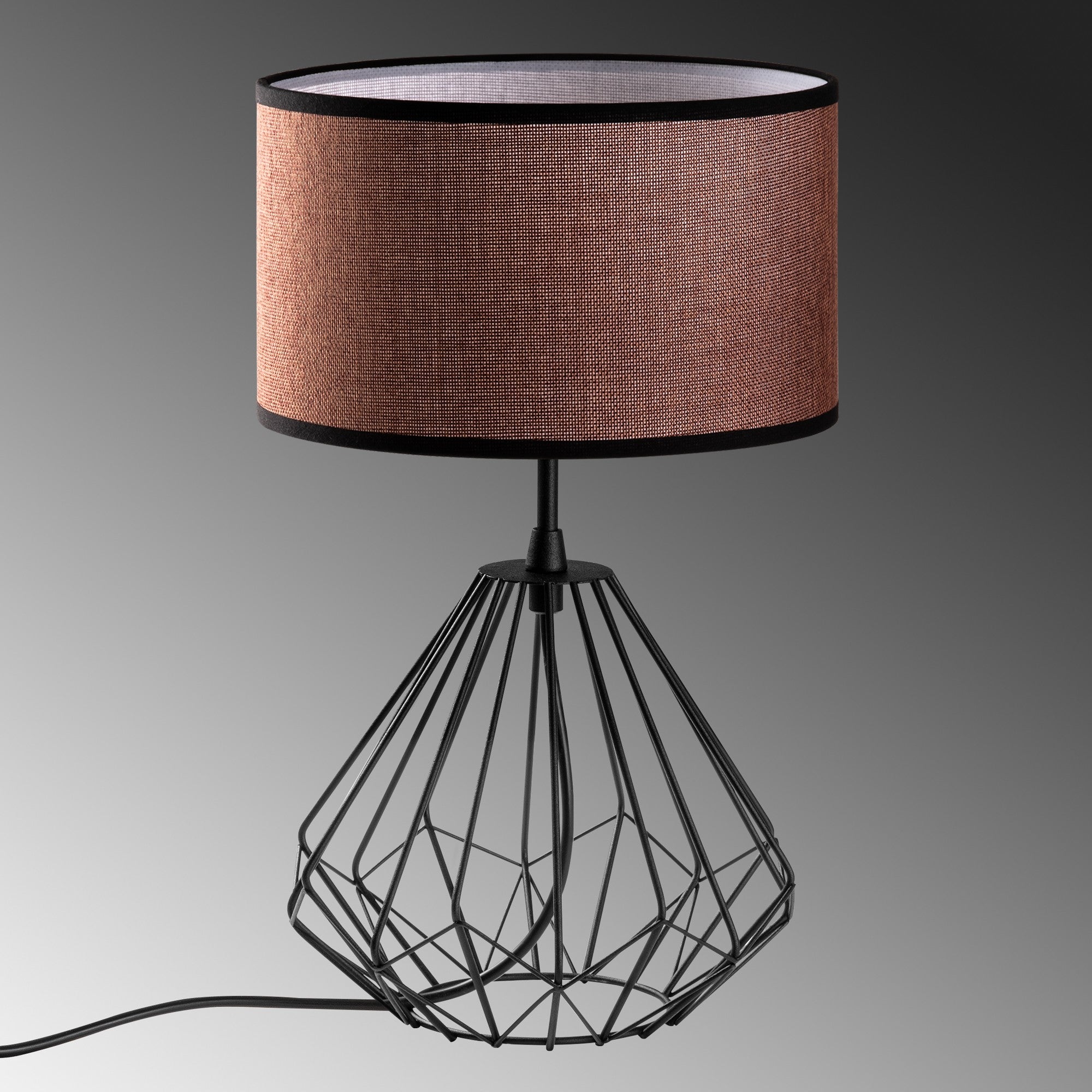 Candeeiro de mesa-Diamond-Preto